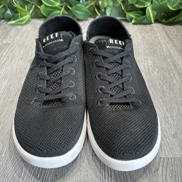 Reef Mens Swellsole Neptune Black White Size 9 Comfort main image 8